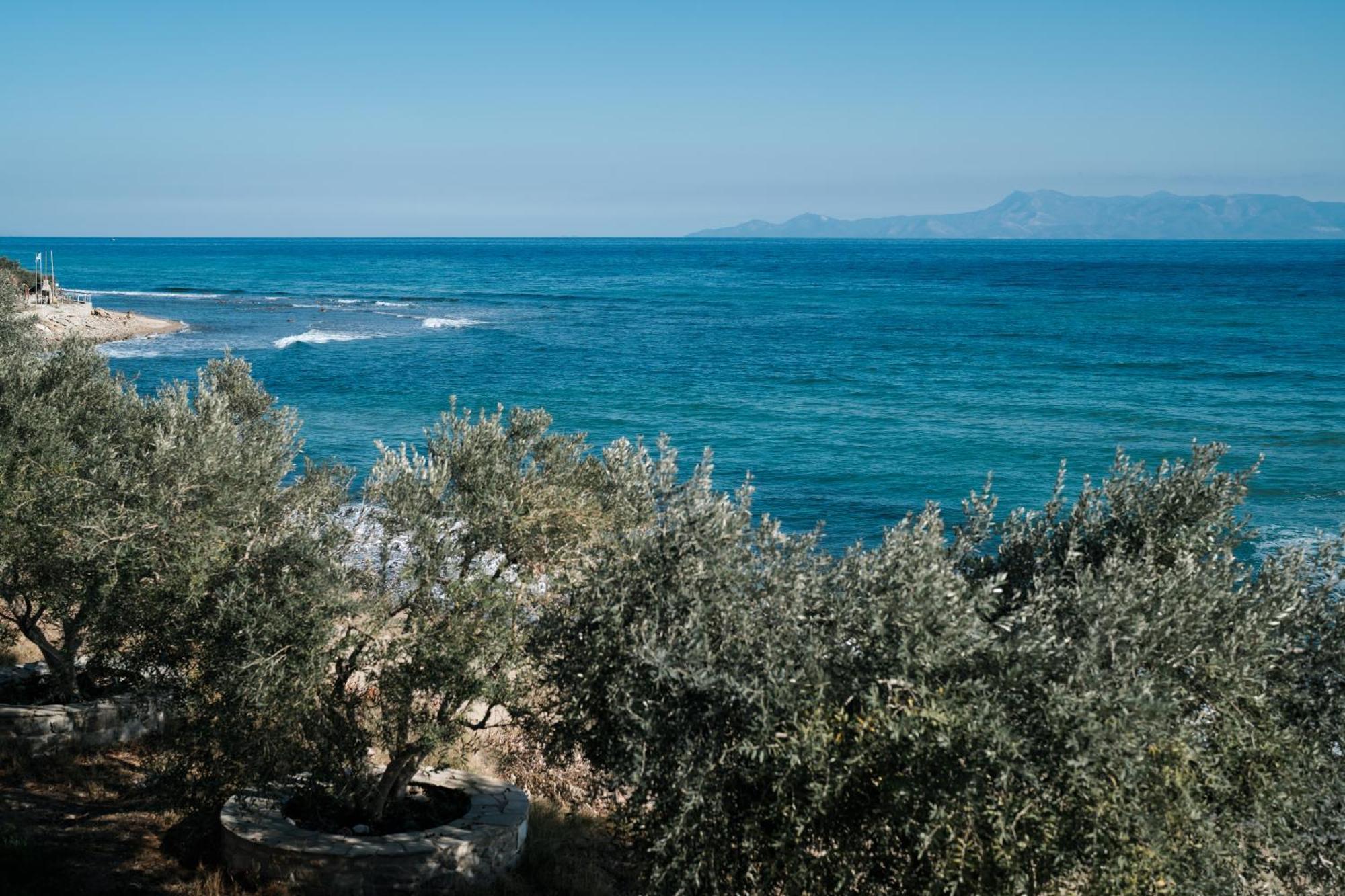 Aegean View Villa Loutra Elevtheron Ngoại thất bức ảnh