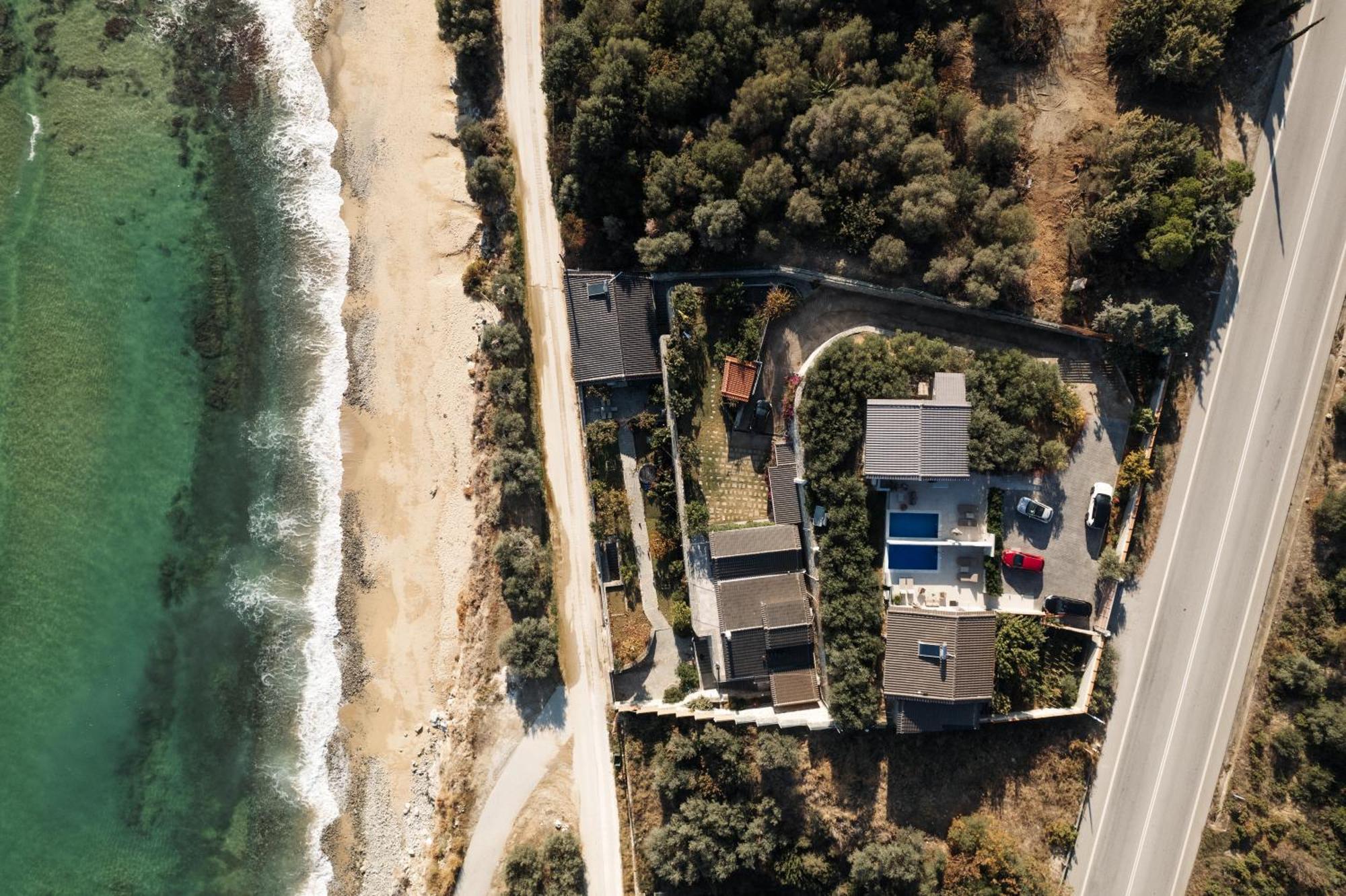 Aegean View Villa Loutra Elevtheron Ngoại thất bức ảnh