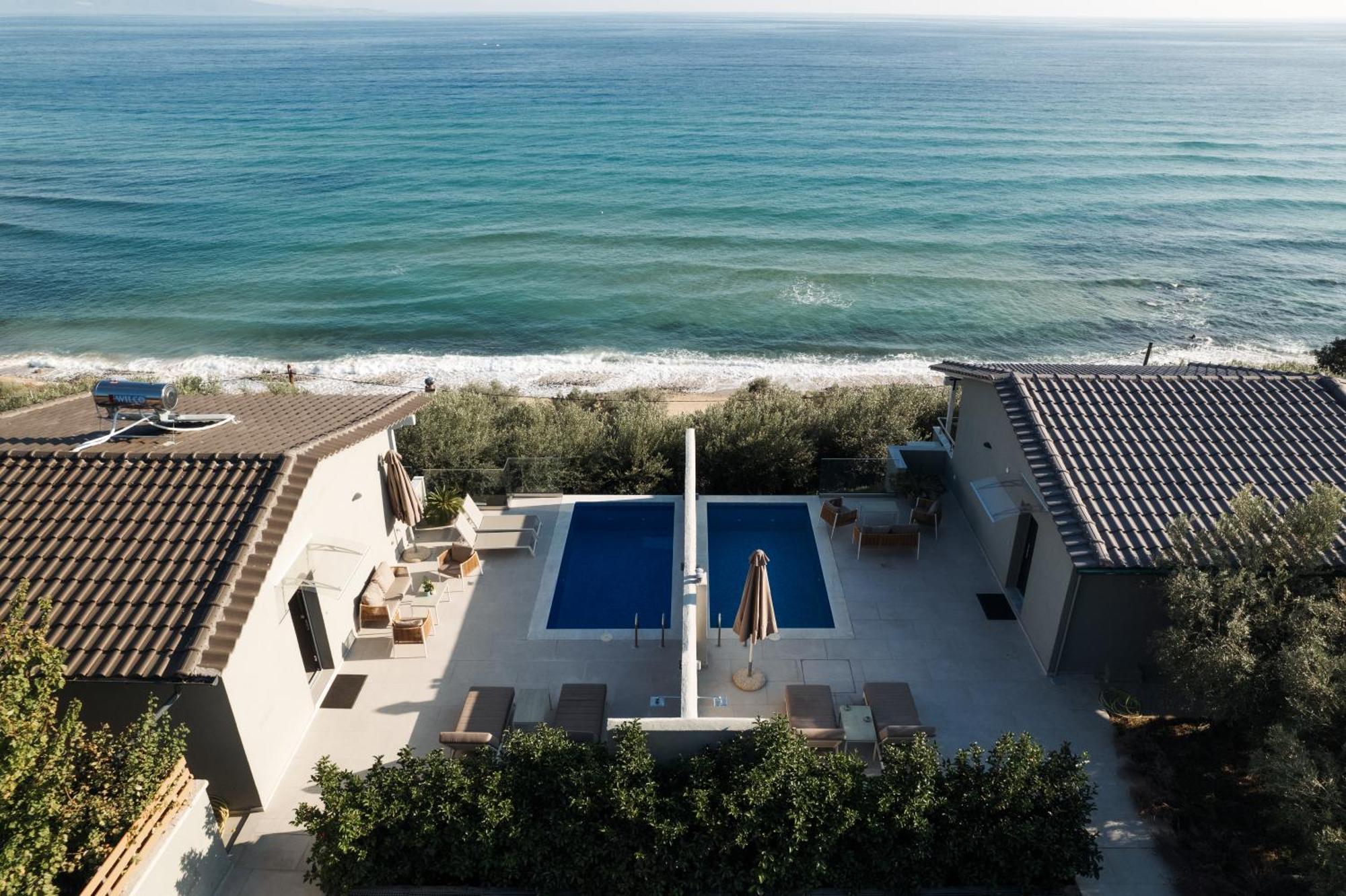 Aegean View Villa Loutra Elevtheron Ngoại thất bức ảnh