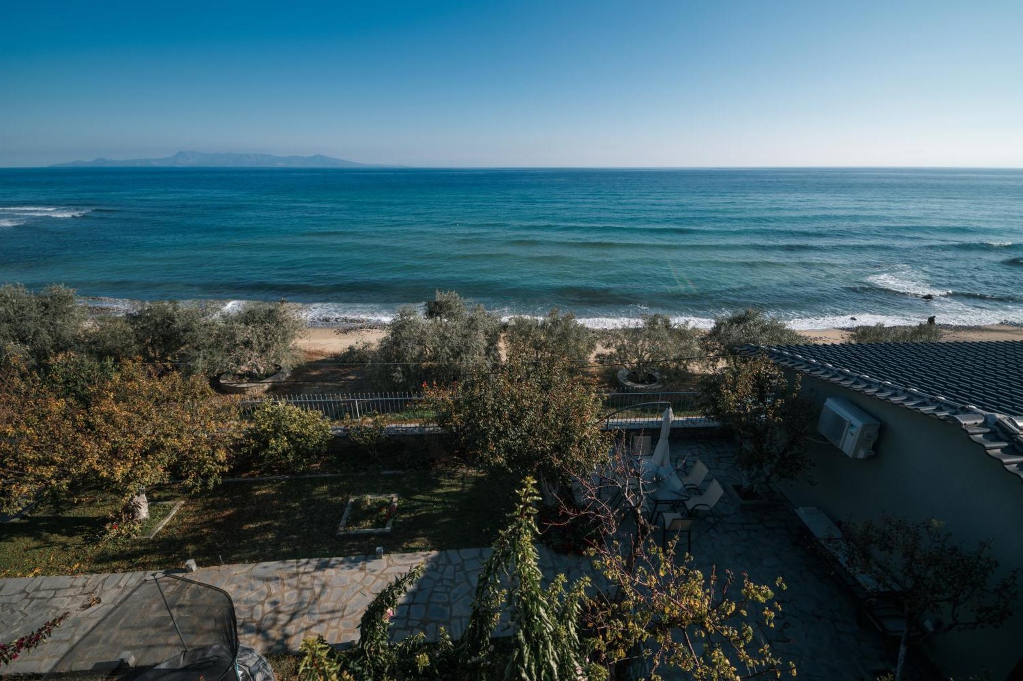 Aegean View Villa Loutra Elevtheron Ngoại thất bức ảnh