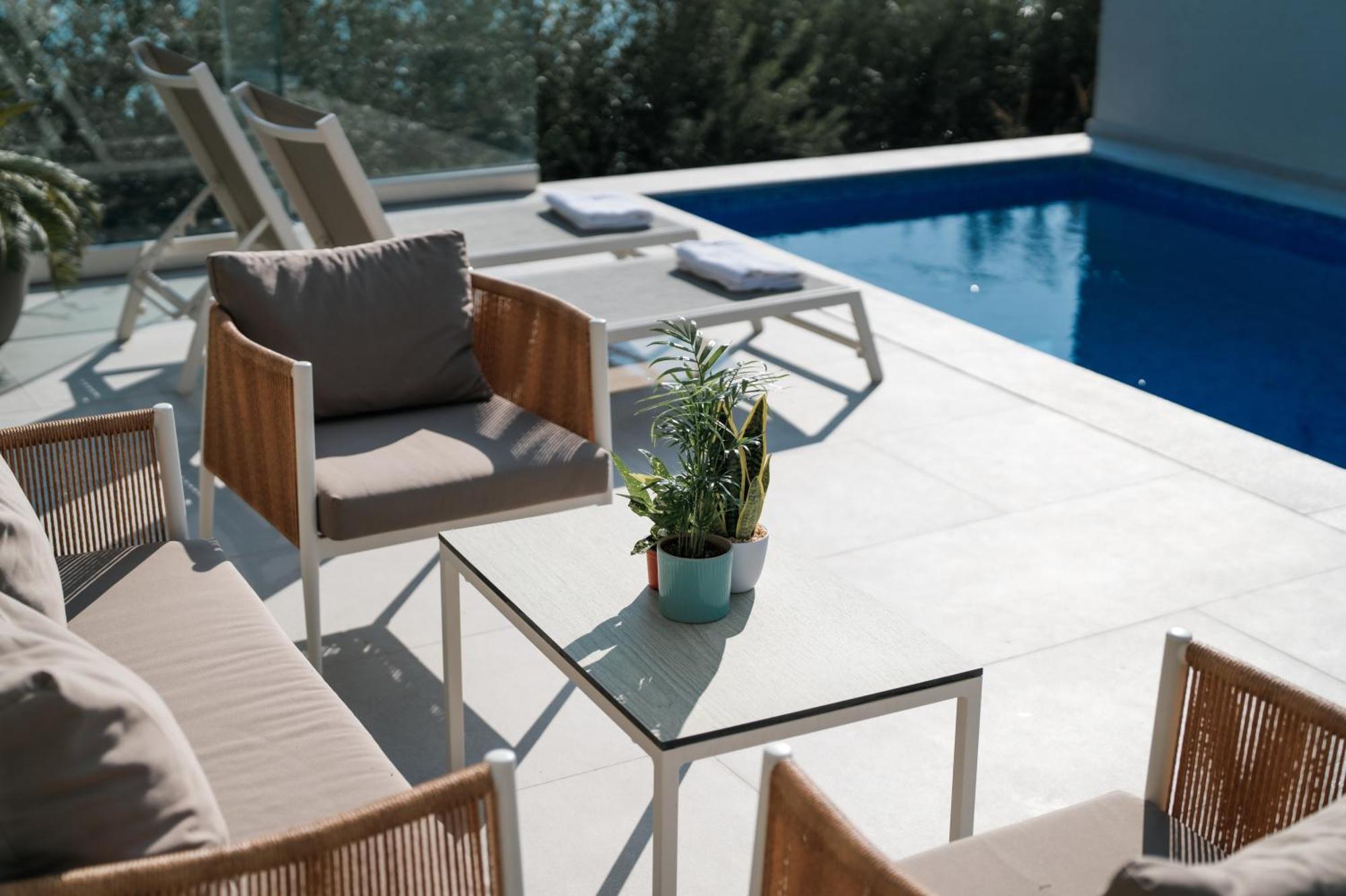 Aegean View Villa Loutra Elevtheron Ngoại thất bức ảnh