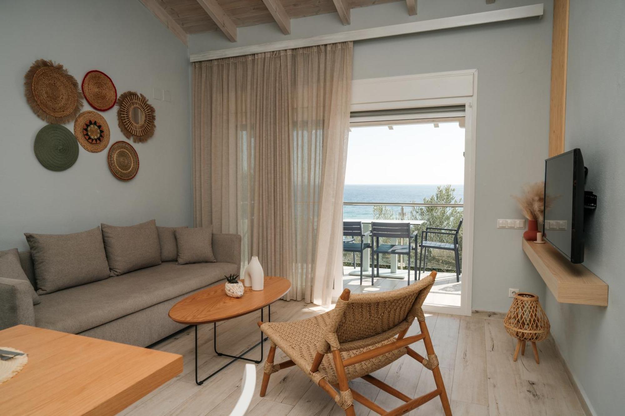Aegean View Villa Loutra Elevtheron Ngoại thất bức ảnh