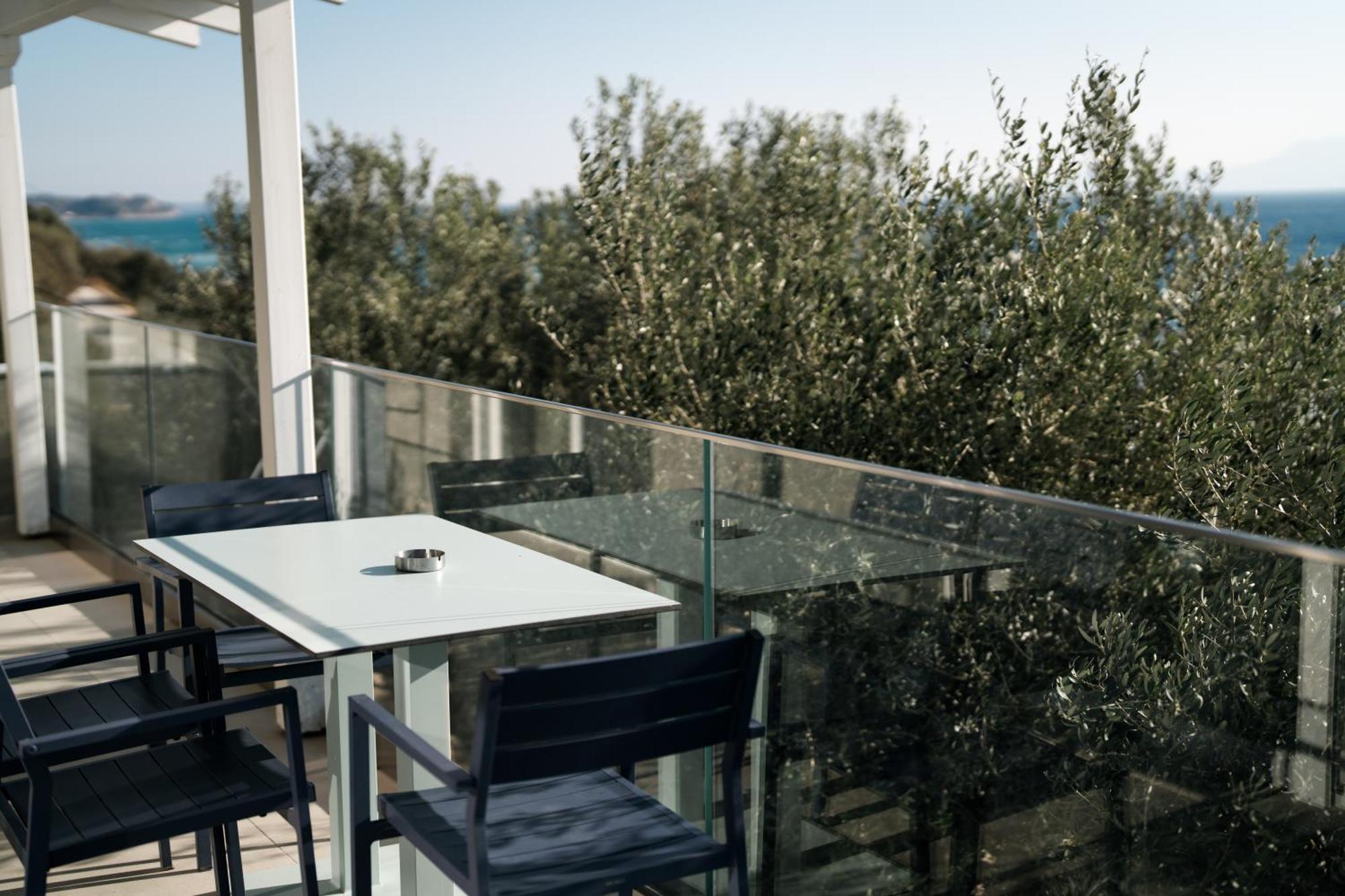 Aegean View Villa Loutra Elevtheron Ngoại thất bức ảnh
