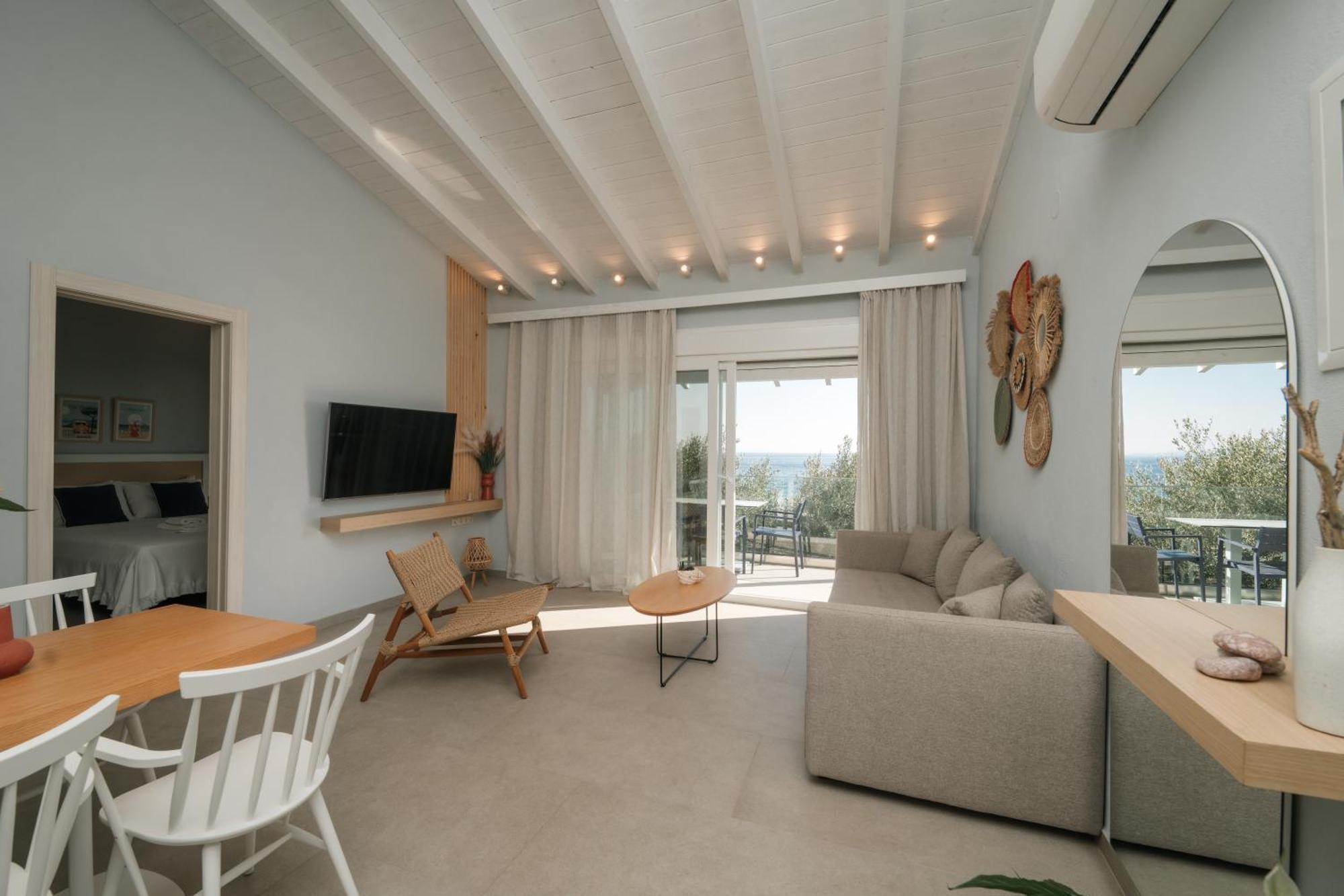Aegean View Villa Loutra Elevtheron Ngoại thất bức ảnh