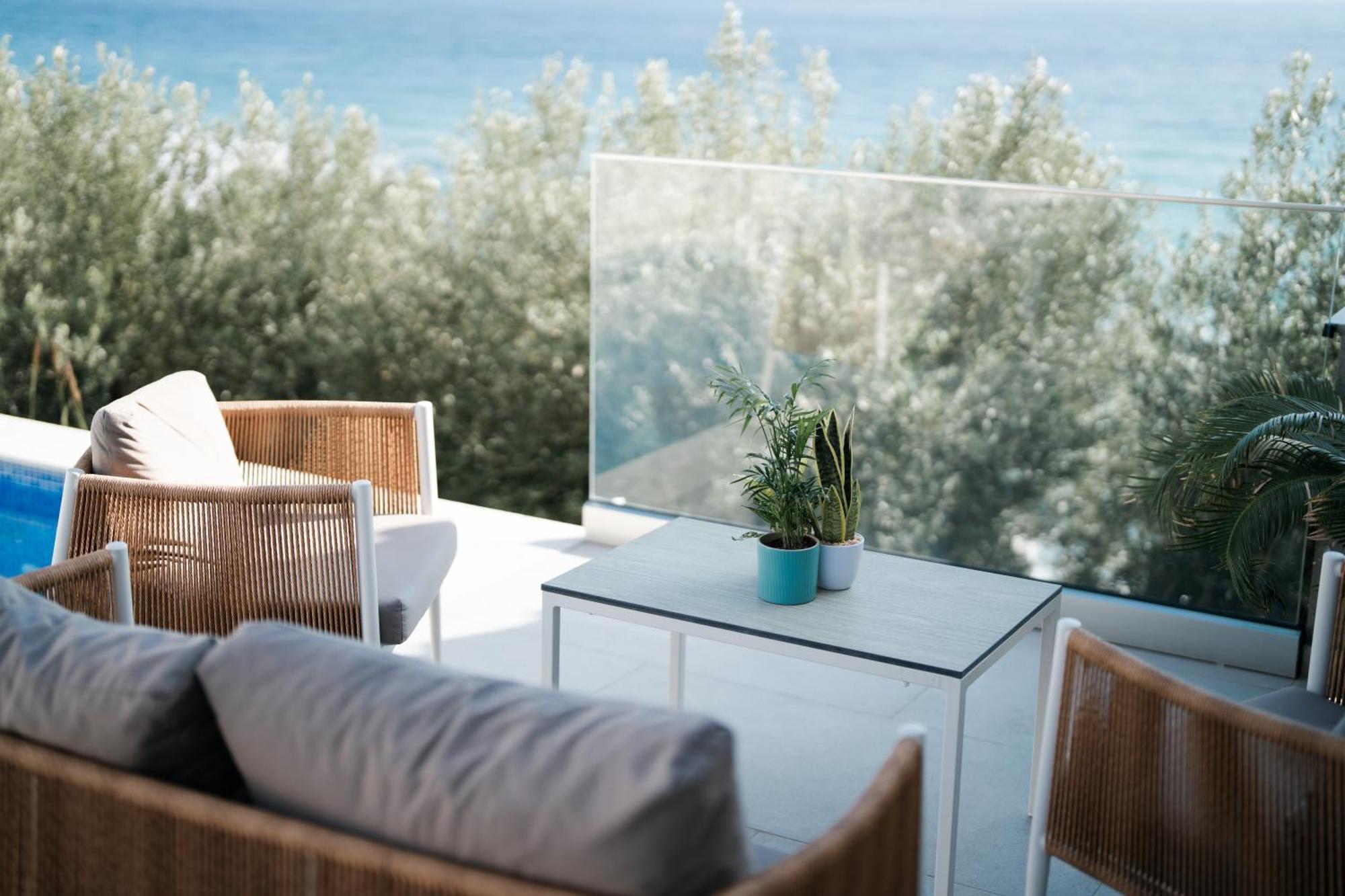 Aegean View Villa Loutra Elevtheron Ngoại thất bức ảnh
